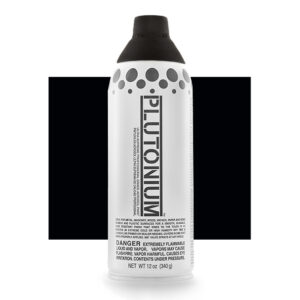 Product Image for Plutonium Paint Deep Space Black Spray Paint