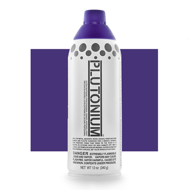 Weather-Resistant Ultra-Durable Purple Spray Paint - Fast Drying