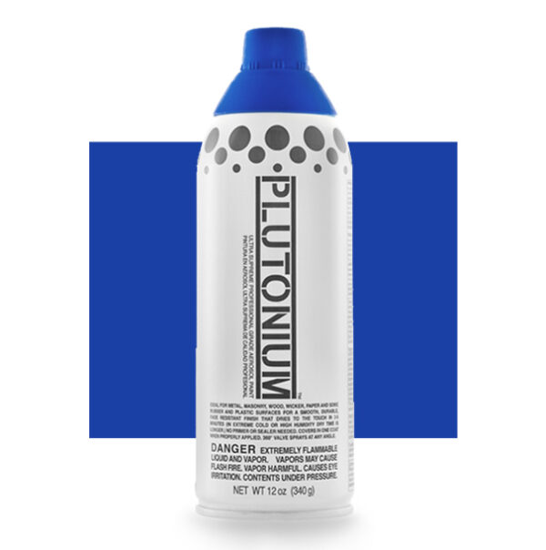 Product Image for Plutonium Paint Truer Blue Spray Paint