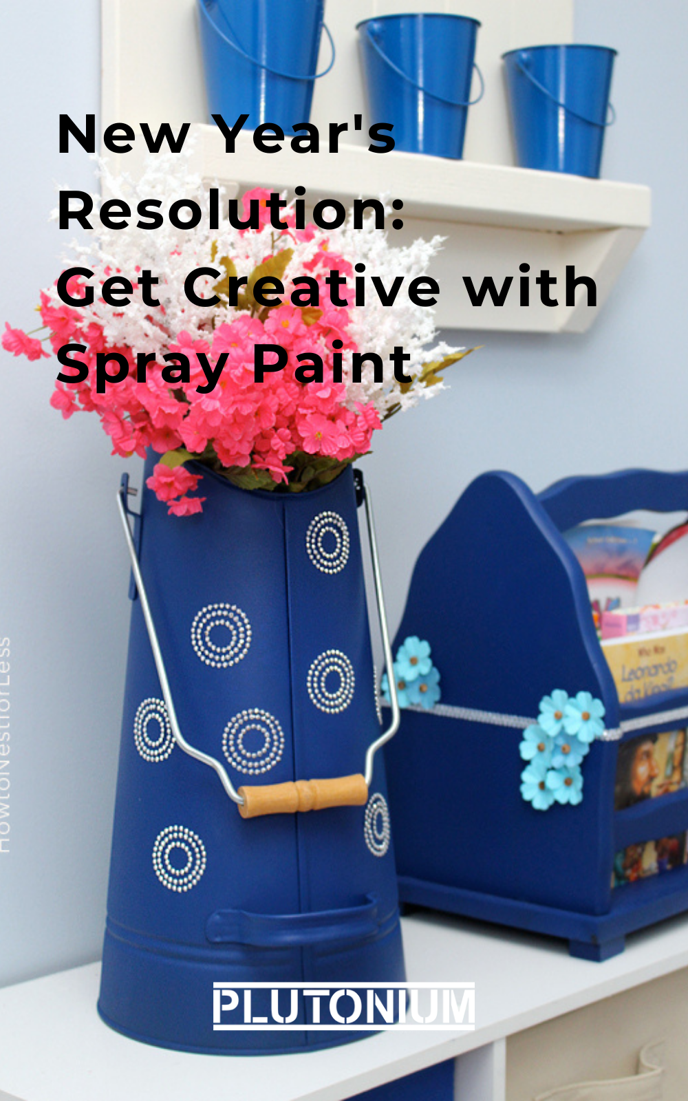 Is Get Creative one of your New Year's Resolutions? We have some inspiration for you. Grab a thrift store find and a bottle of spray paint and try one of these spray paint projects